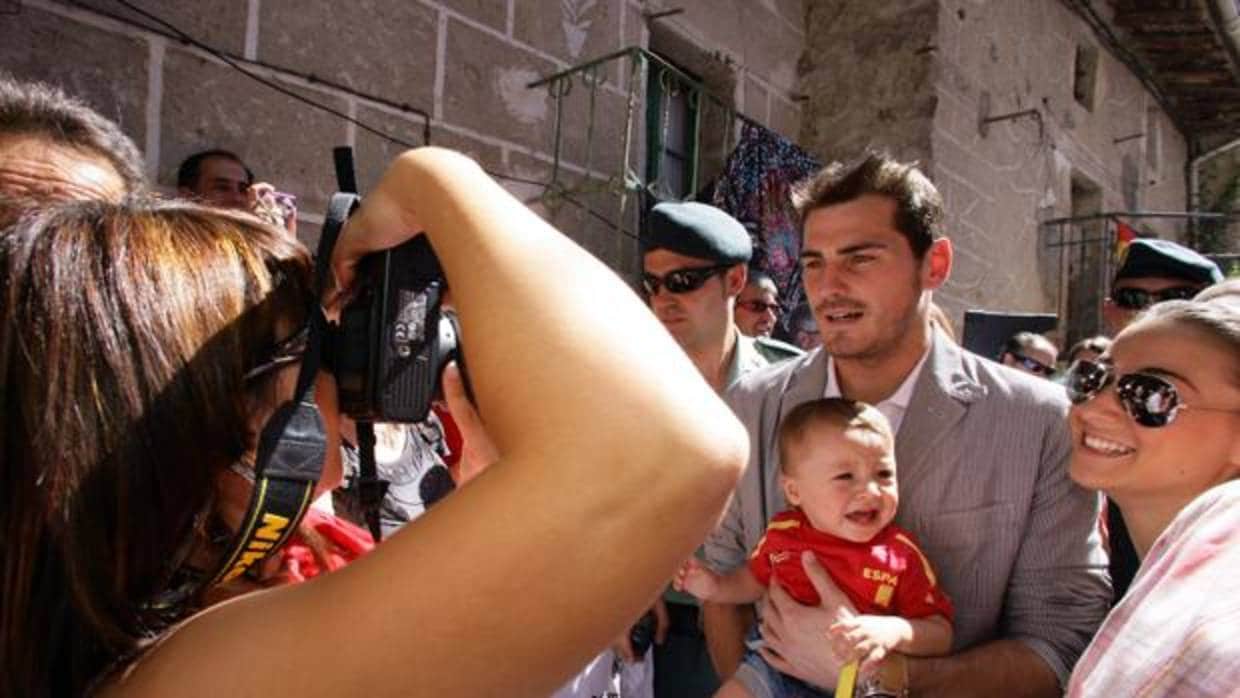 Íker Casillas fue nombrado en 2001 Hijo Predilecto de Navalacruz