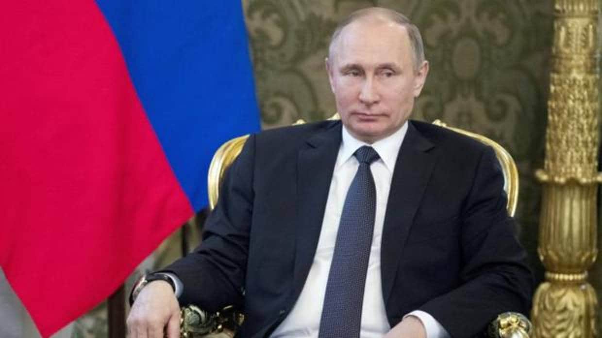 El presidente ruso, Vladimir Putin, en el Kremlin en Moscú el pasado mes de abril