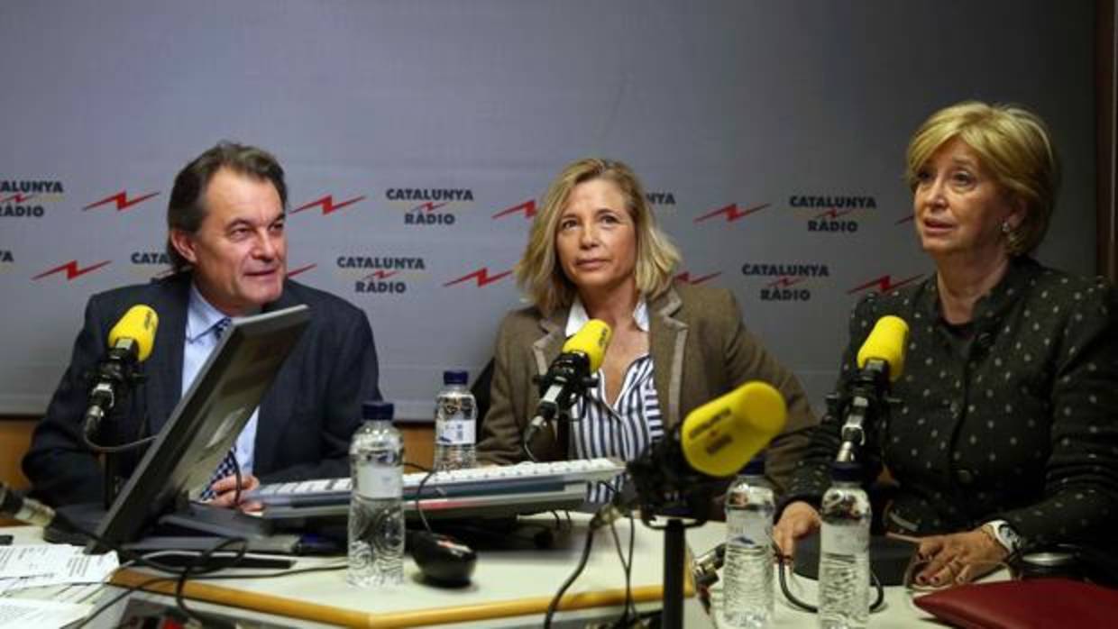 El expresidente de la Generalitat, Artur Mas, en una entrevista reciente en Catalunya Radio