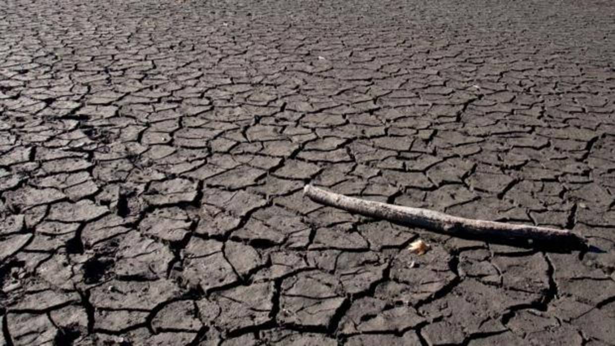 Imagen del embalse de Eirás que abastece a Vigo, antes de las lluvias