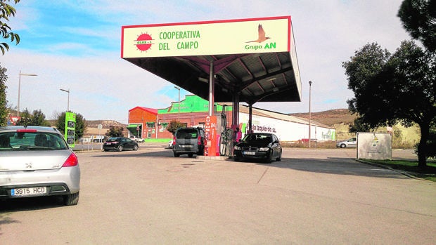 Gasolinera de una cooperativa agraria en la provincia de Segovia