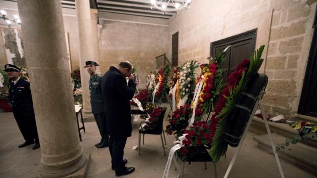 Los funerales por los dos guardias civiles y el vecino asesinados en Teruel se celebran este sábado