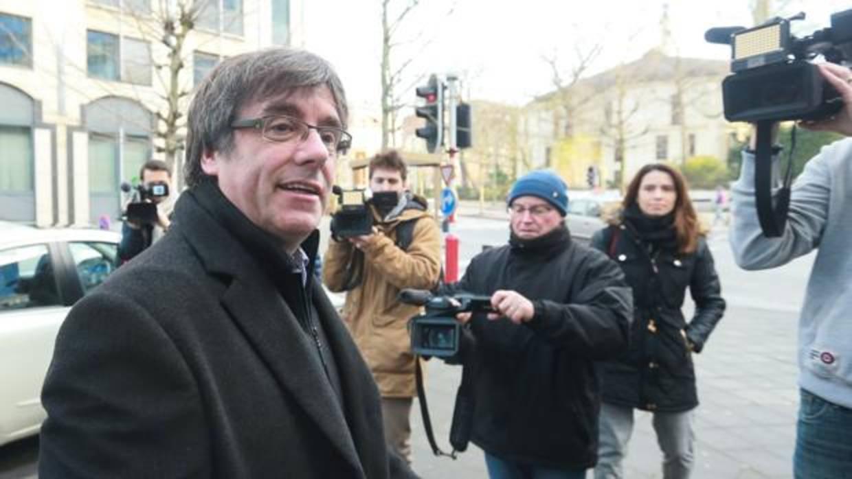 El expresidente de la Generalitat Carles Puigdemont,