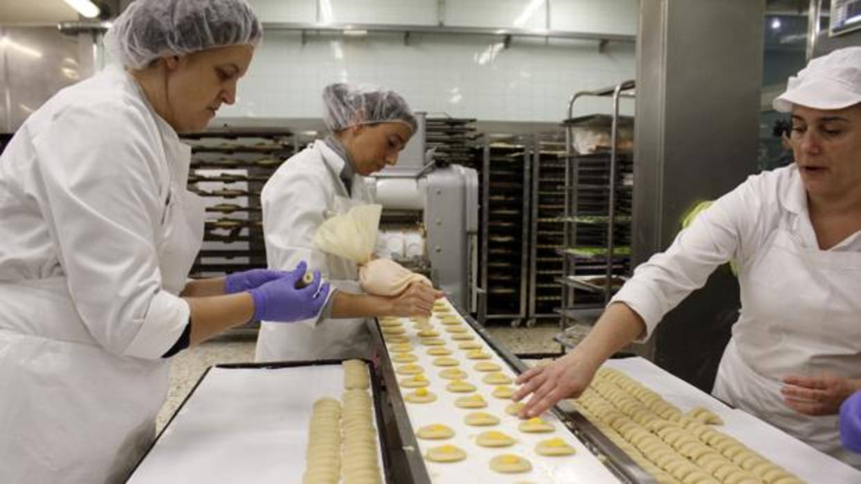 Trabajadoras del obrador Santo Tomé de Toledo