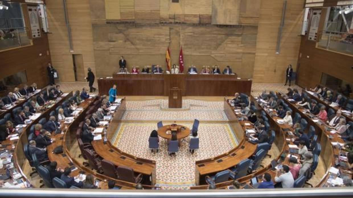 Pleno de la Asamblea de Madrid