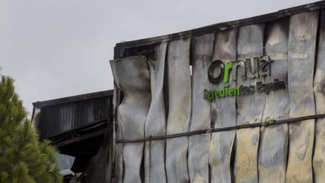 El incendio, registrado a principios de noviembre, destruyó por completo la nave industrial de la factoría Ornua