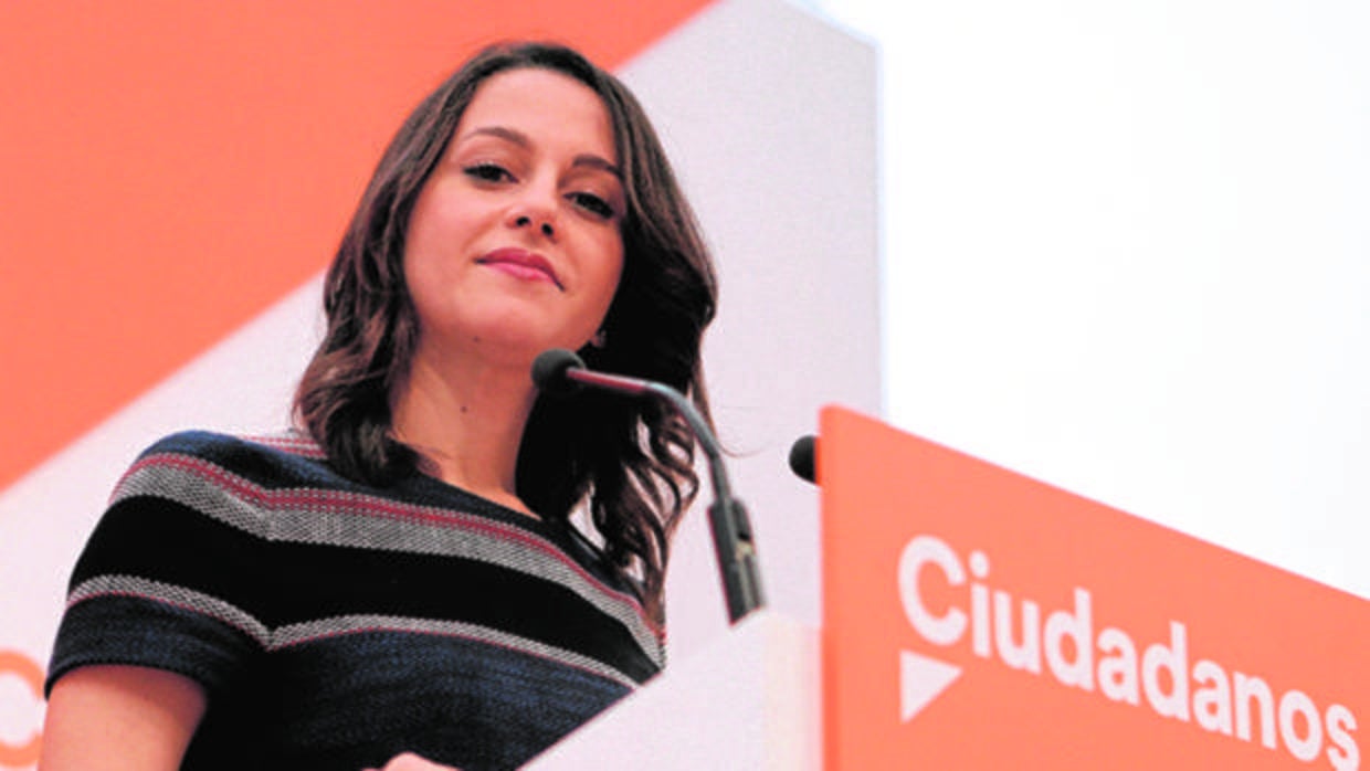 Inés Arrimadas, líder de Ciudadanos en Cataluña