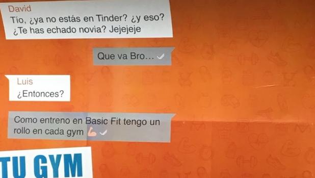 «Ni Tinder ni novia, tengo un rollo en cada gym»: acusan de machismo a la cadena «Basic-Fit»