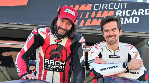 Keanu Reeves, en Valencia para practicar una de sus aficiones