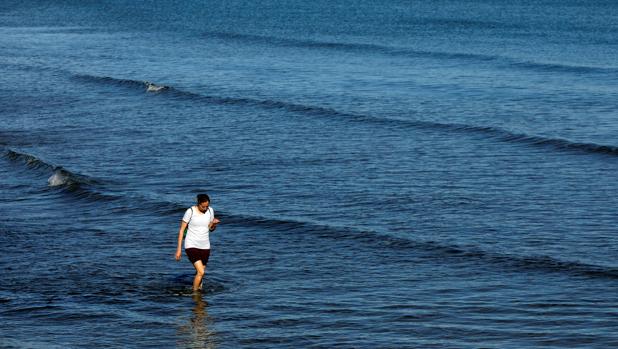 Valencia vive un día de playa en pleno invierno