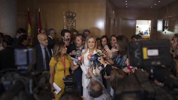 Cifuentes, llamada por segunda vez ante la comisión de corrupción el 2 de febrero