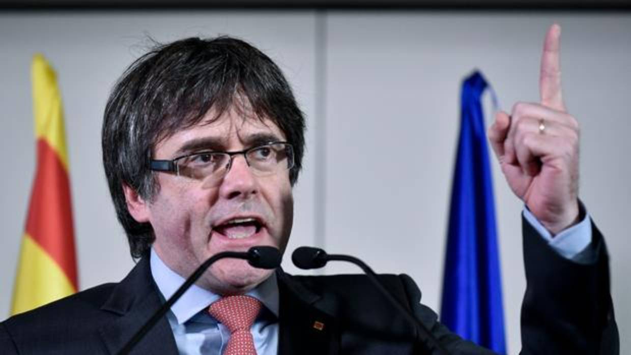 El expresidente catalán Carles Puigdemont