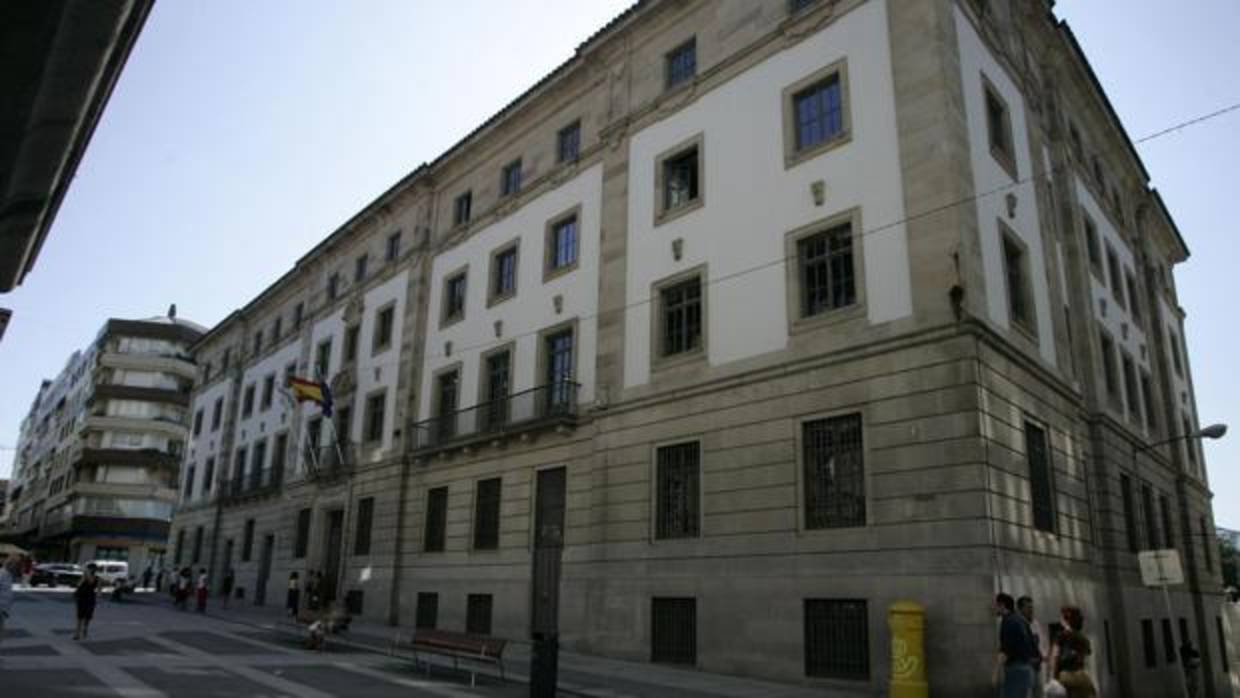 Vista de la Audiencia de Pontevedra