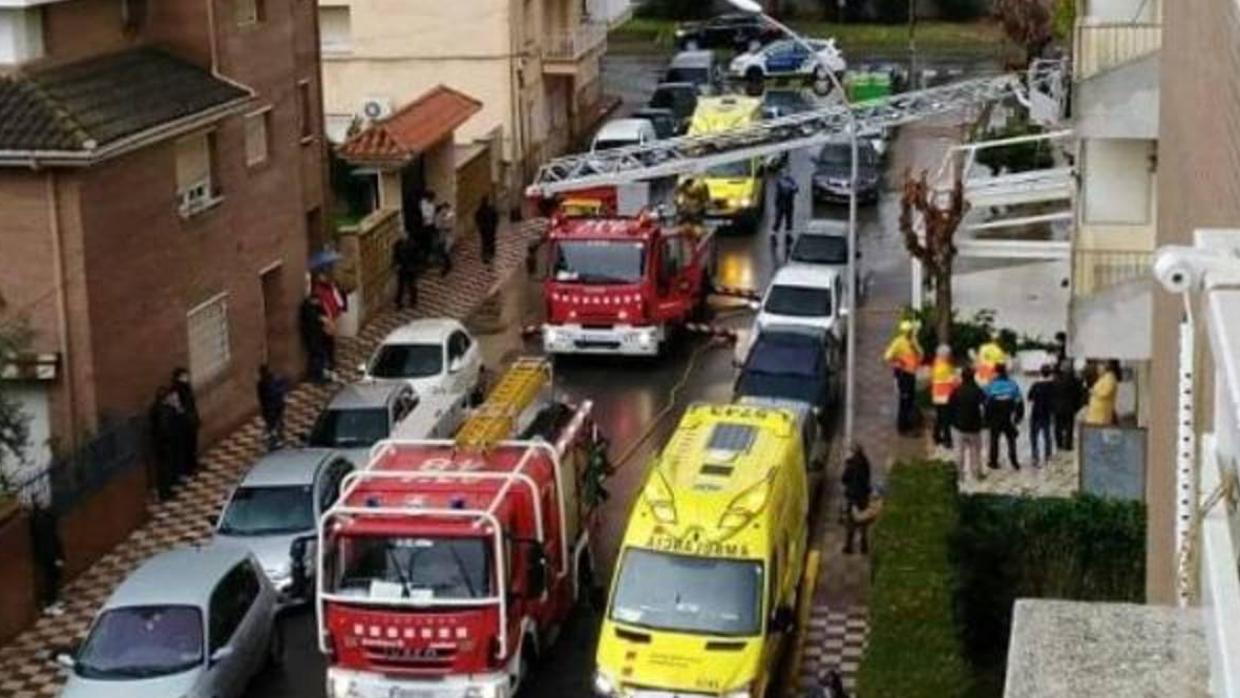 Bomberos de la Generalitat en una actuación reciente