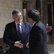 Puig y Puigdemont, en mayo de 2016