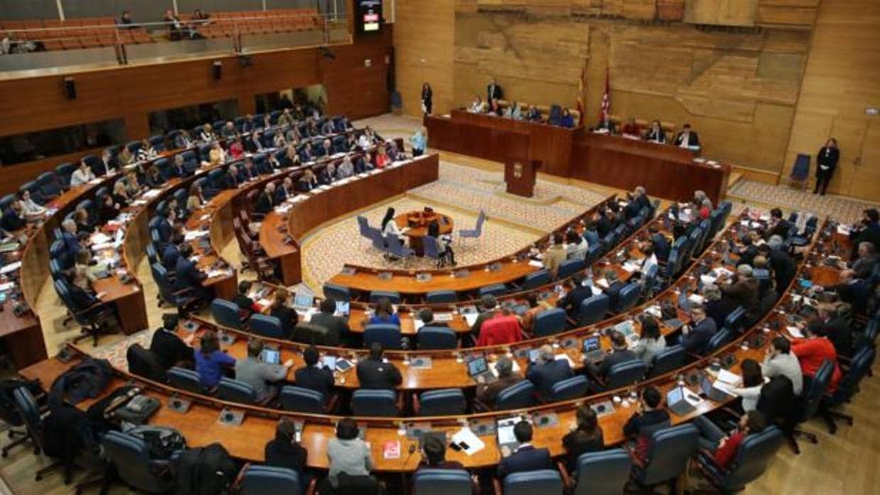 Pleno de la Asamblea de Madrid del 1 de febrero