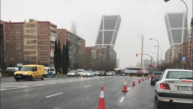 Obligatorio el uso de cadenas en 8 puertos de la Comunidad de Madrid