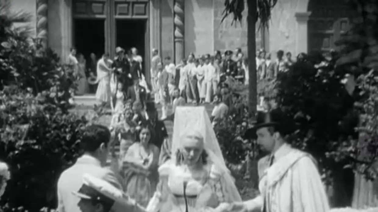 Secuencia de «Habanera» rodada en seis meses de 1937 en Canarias