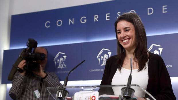 Irene Montero defiende su «portavozas»: «La RAE tiene mucho que aprender y hacer por la igualdad»