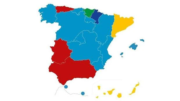 Un pacto PP-Cs arrebataría a Podemos sus principales bastiones