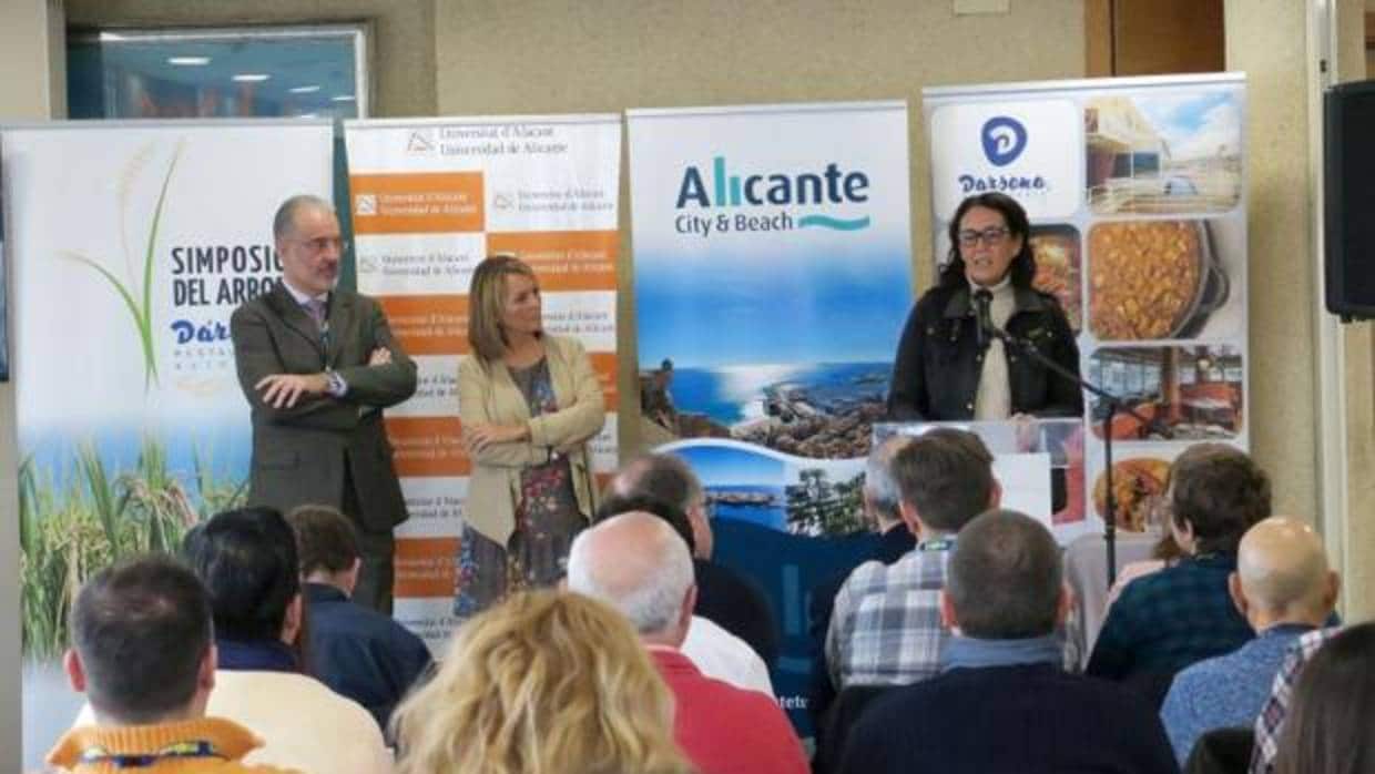 Un momento del III Simposio del Arroz en Alicante, este lunes