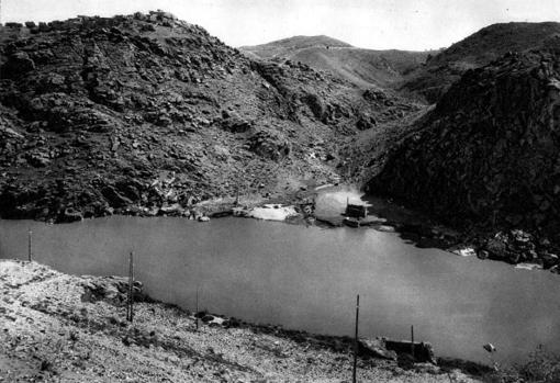 Barranco del Arroyo de la Degollada, en cuyas cercanías tuvo lugar el fatal encuentro entre Quiterio Llaudí y Saturnino Torres (Foto, Aldus)