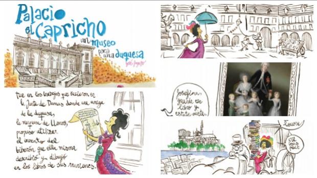 La vida ilustrada de la Duquesa de Osuna, un «capricho» de viñetas