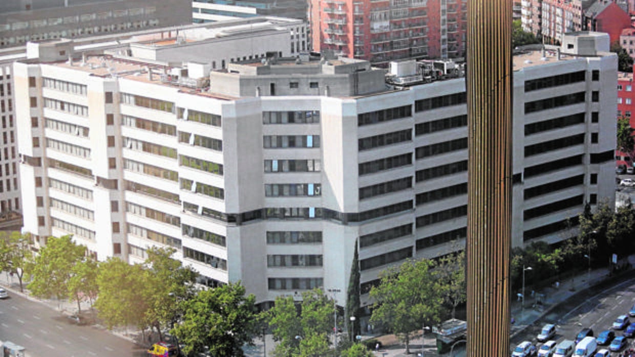 Vista general de los juzgados de Plaza de Castilla