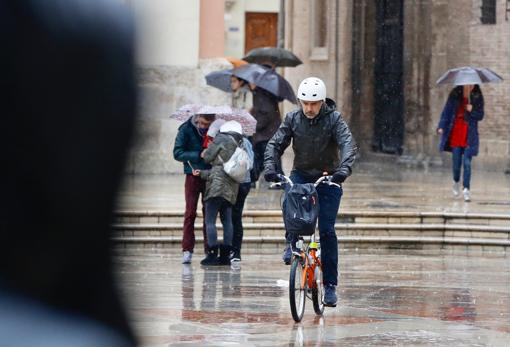 Lluvias este martes en Valencia