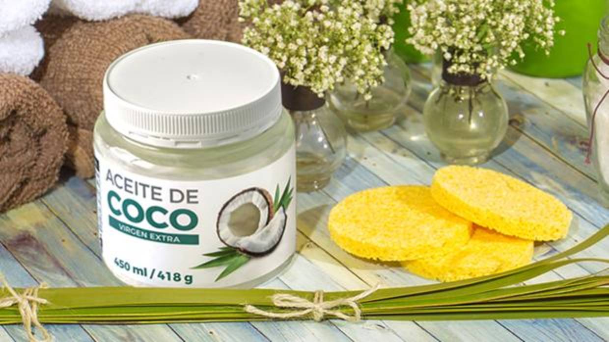 Imagen del aceite de coco virgen extra