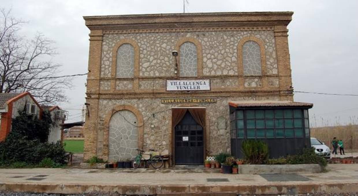 Estación de Villaluenga-Yuncler, cerrada hace más de 20 años