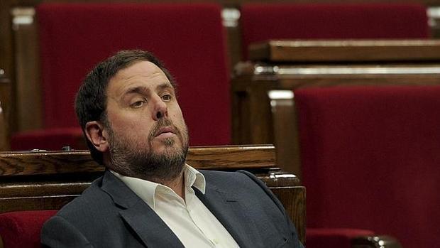 Oriol Junqueras podrá delegar su voto en el pleno de este jueves en el Parlament