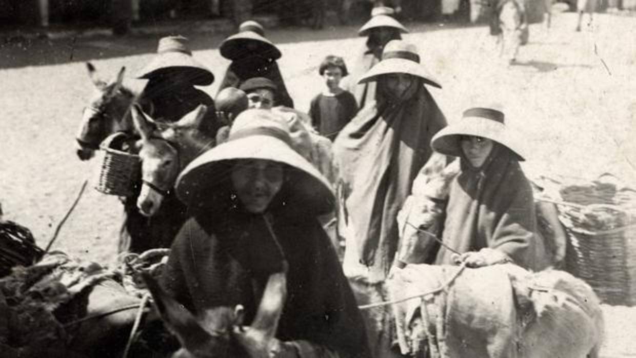Mujeres en Lanzarote en 1928