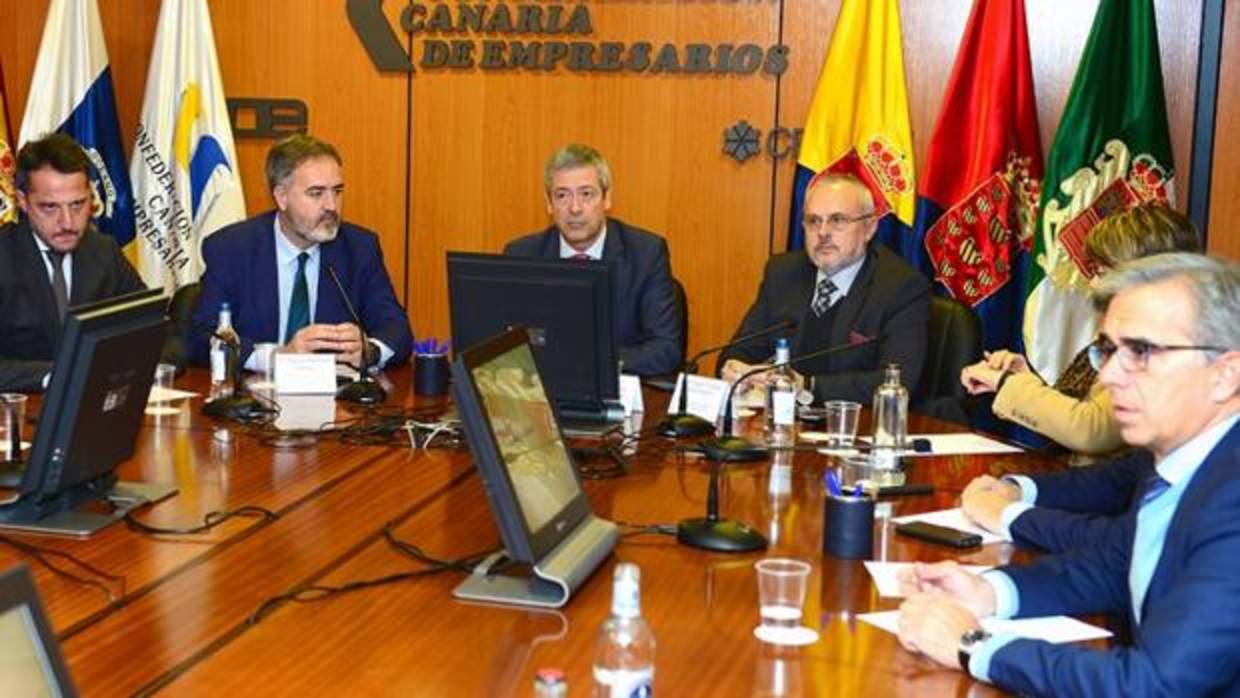 Encuentro de Redexis con la patronal de Las Palmas