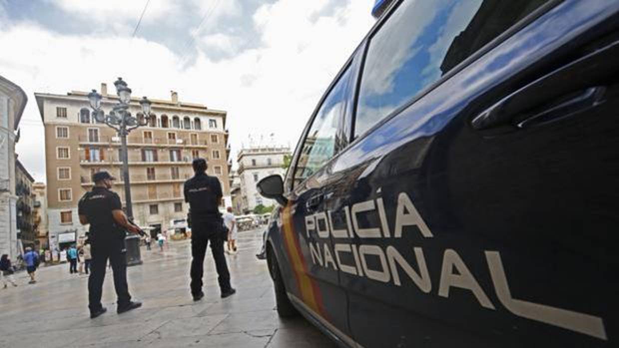 Imagen de archivo de la Policía Nacional en Valencia