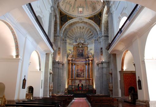 Impresionante imagen de la iglesia de Santa Catalina, en San Prudencio