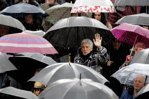 Miles de jubilados vuelven a concentrarse en Bilbao para exigir una mejora de sus pensiones