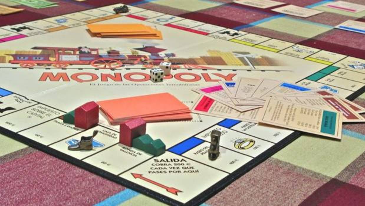 Tablero del juego Monopoly