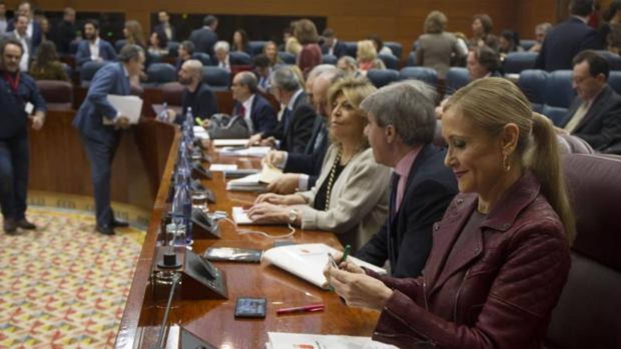 Cifuentes, en la Asamblea de Madrid