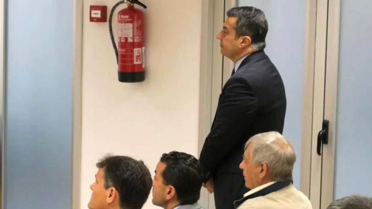 El exconcejal Andrés Llorens declarando en sede judicial