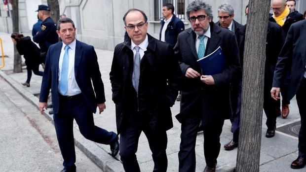 El juez envía a prisión sin fianza a Turull, Rull, Forcadell, Romeva y Bassa