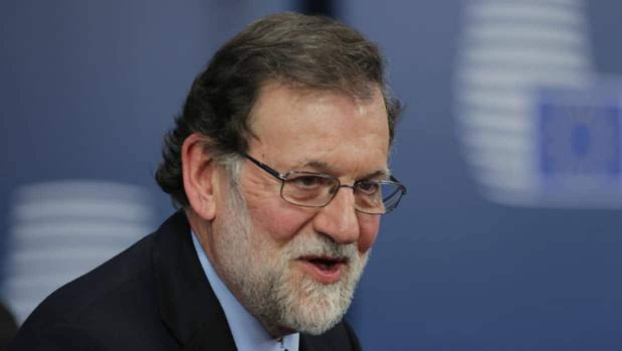 Mariano Rajoy ayer en Bruselas.