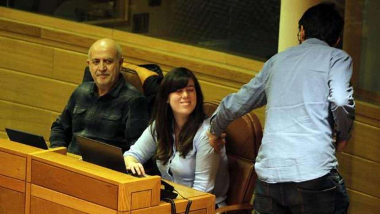 La diputada de En Marea, Paula Quinteiro, esta semana en el Parlamento