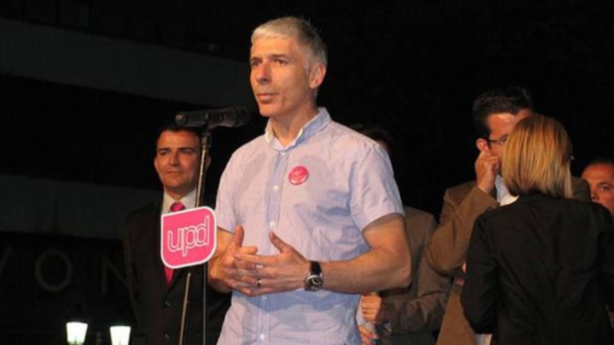 Armando Esteve, en un acto de partido cuando todavía militaba en UPyD