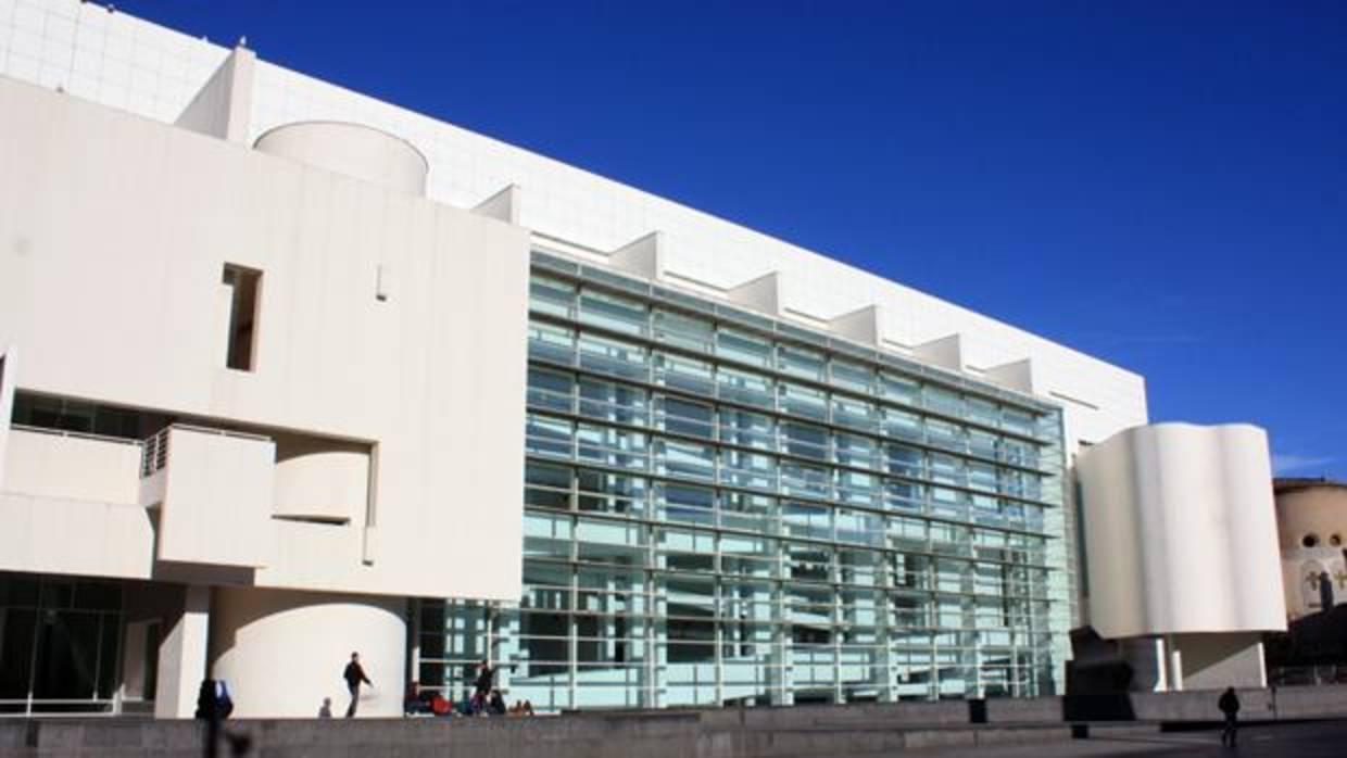 Fachada el MACBA de Barcelona