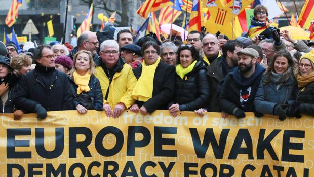 La ANC convoca una manifestación el domingo en Berlín para pedir la libertad de Puigdemont