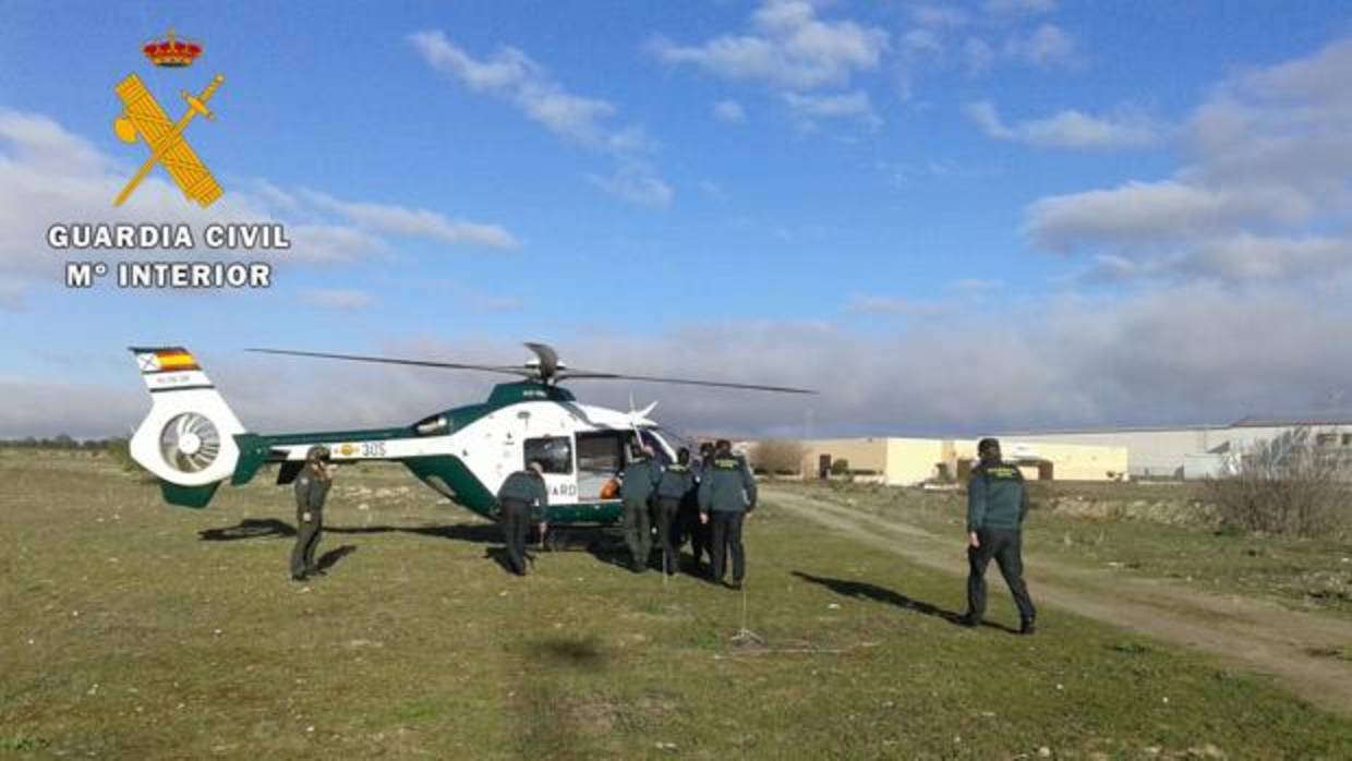 La mujer, de 81 años, ha sido trasladada en helicóptero hasta el Centro de Salud de Seseña