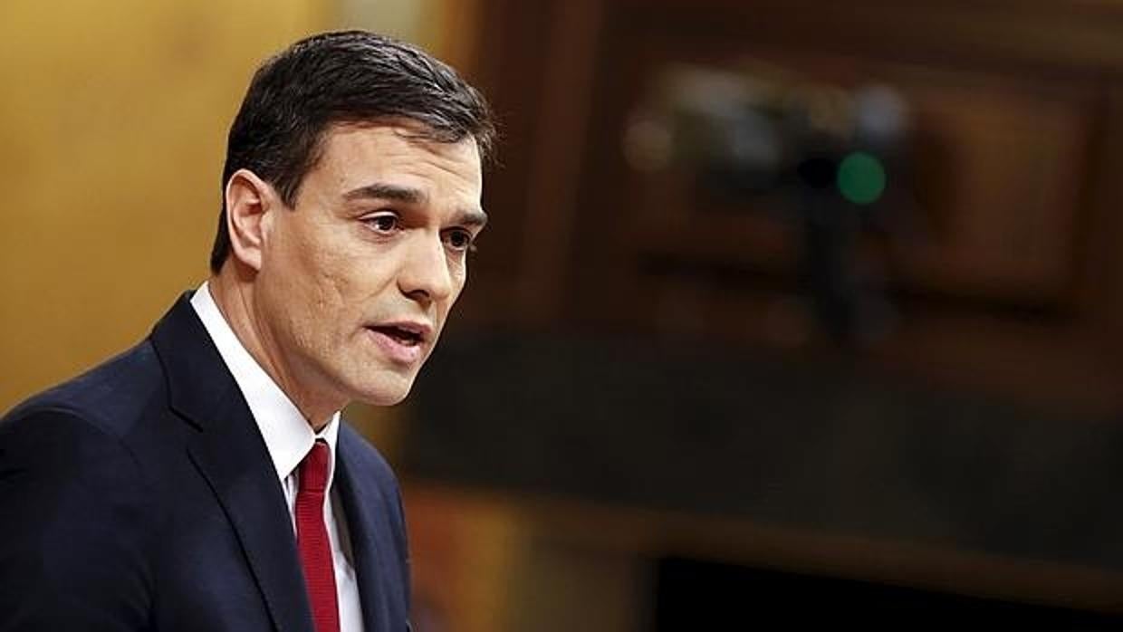 Pedro Sánchez, líder del PSOE