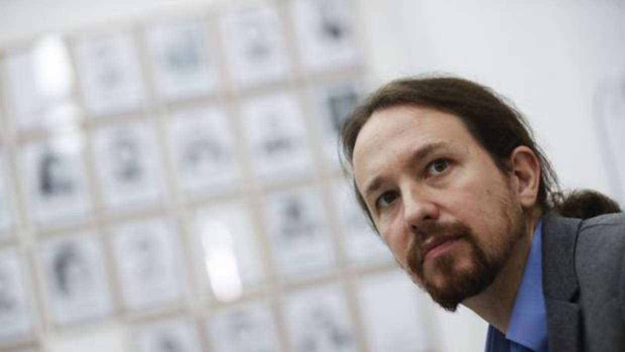 El secretario general de Podemos, Pablo Iglesias