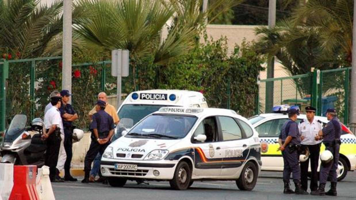 Imagen de achivo de la Policía en Elche